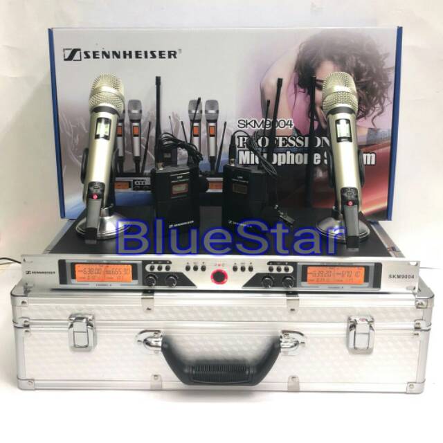 Mic Wireless Sennheiser 9004 - Pegang - Clip on