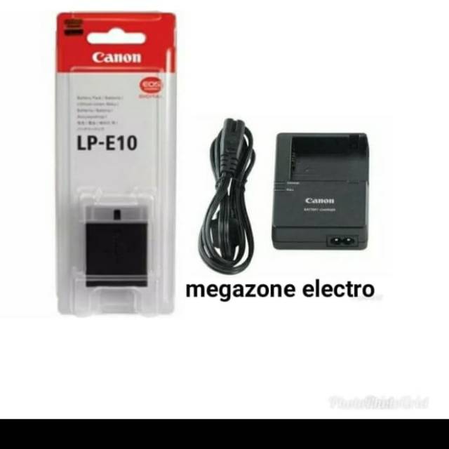 Baterai sama charger kamera canon eos 1200D kualitas bagus