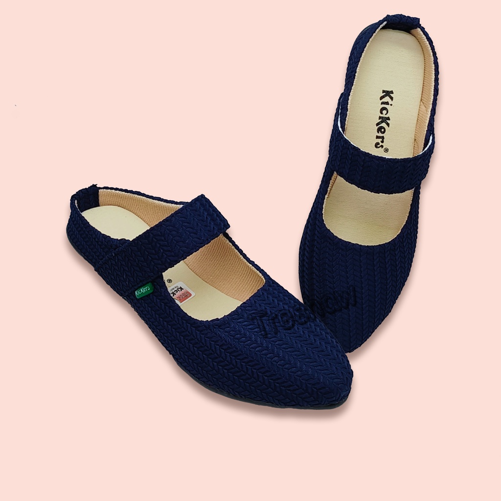 Flatshoes Wanita Kickers Kekinian SIZE#37-40