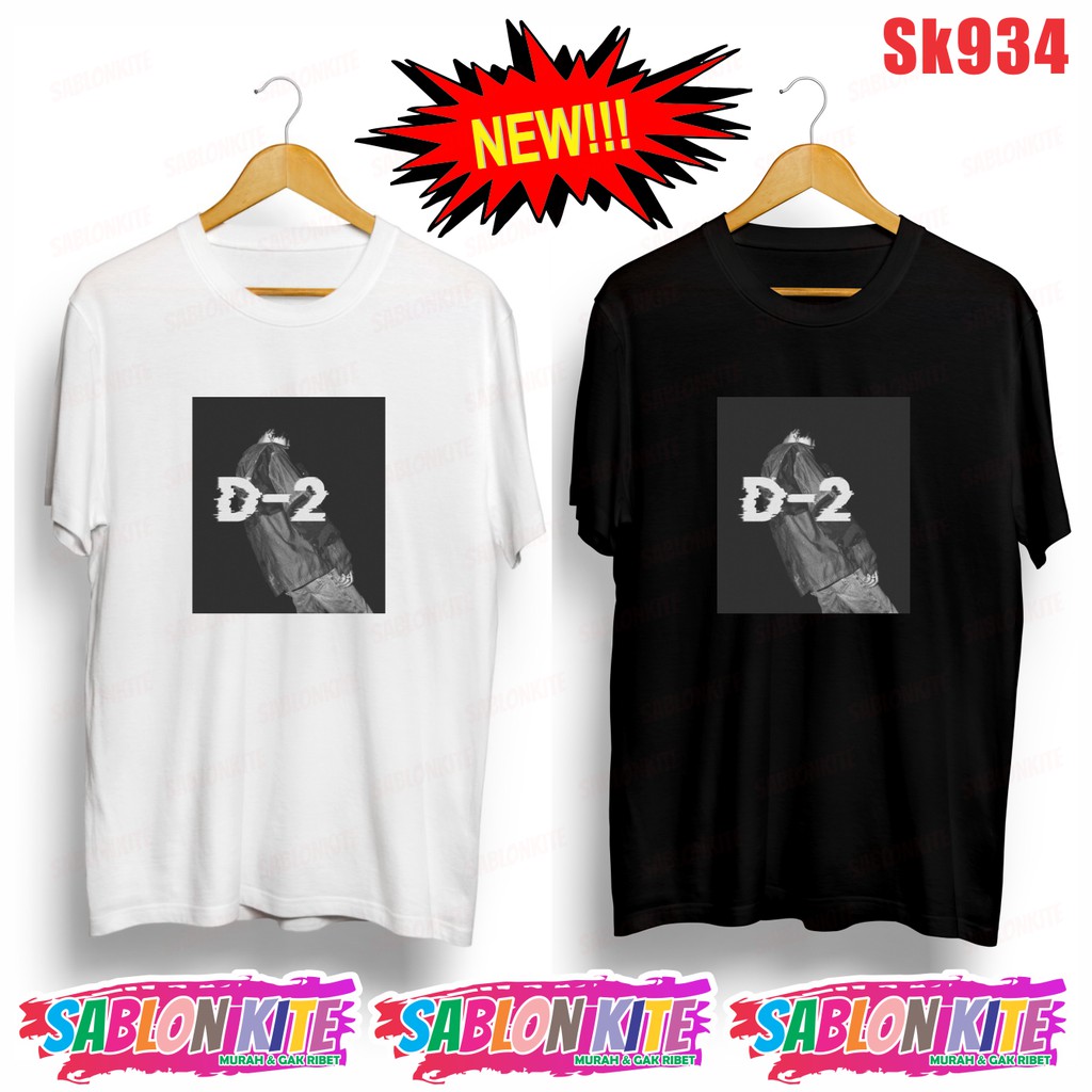 MURAH!!! KAOS KPOP AGUST D DAECHWITA D-2 SK934 UNISEX COMBED 30S