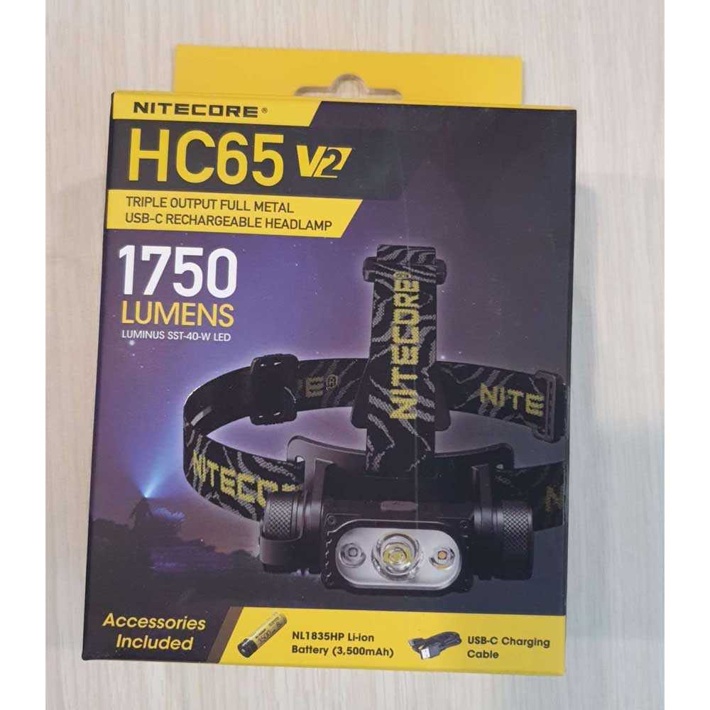 Headlamp Nitecore HC65V2 1750 Lumens