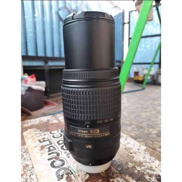 Lensa Tele Nikon Nikkor AFS 55-300mm SWM DX ED VR
