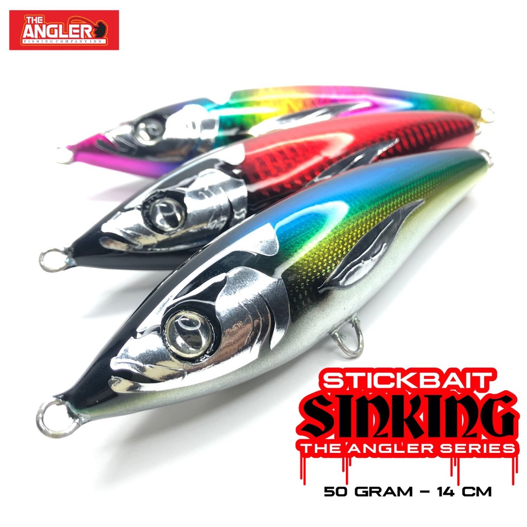 Umpan Lure Stickbait Sinking 50gr The Angler Series