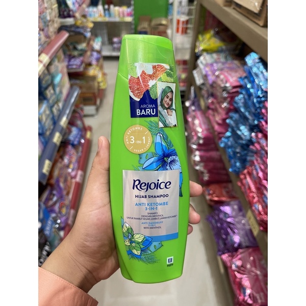 REJOICE Shampoo Anti Ketombe 340ml / REJOICE Shampoo Rich Soft Smooth 340ml
