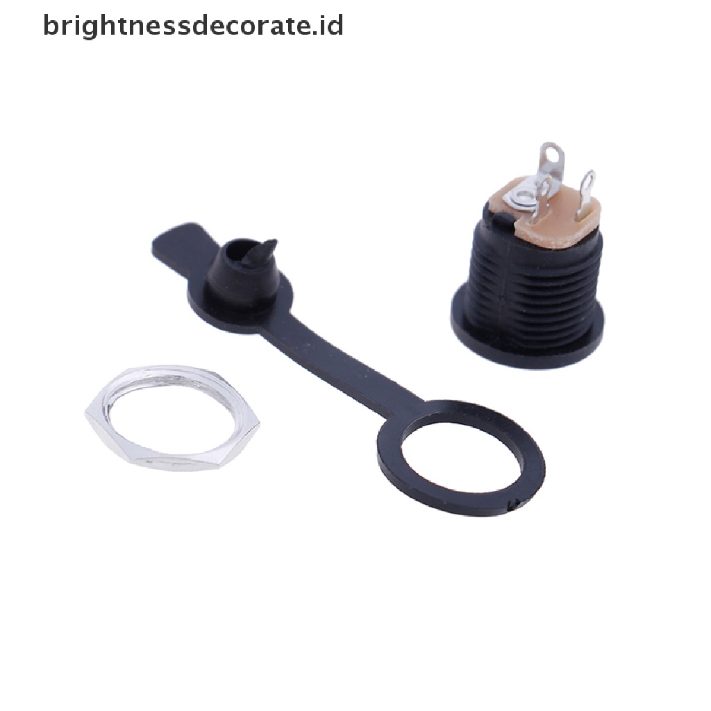 [birth] Waterproof 5.5 x2.1mm/5.5*2.5mm DC socket power jack plug female mount connector [ID]