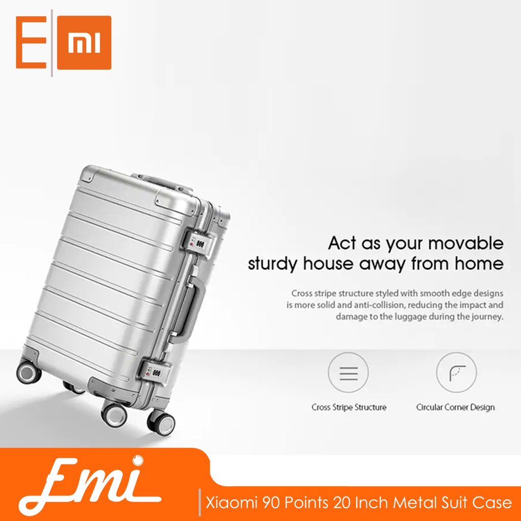 Xiaomi 90 Points 20 Inch Metal Suit Case By EMI