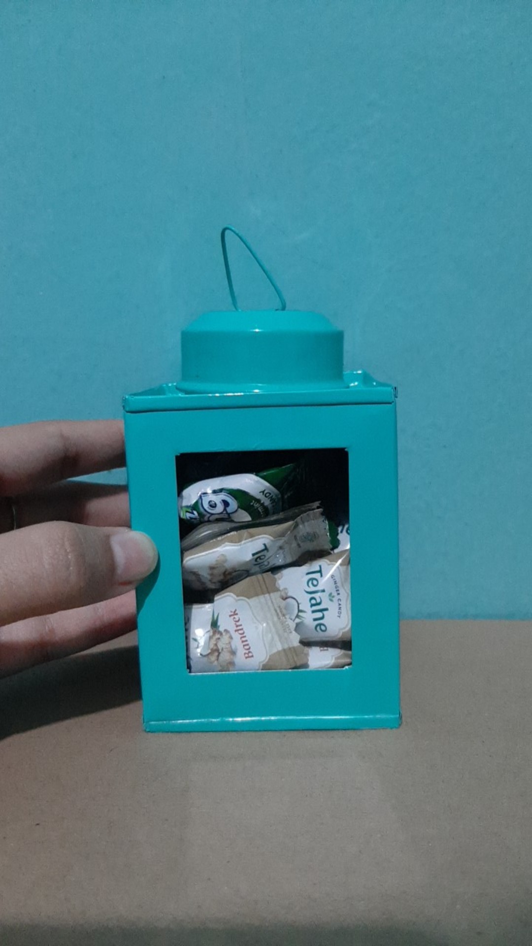 Kaleng Kerupuk Mini Ukuran 6 X 8 Cm