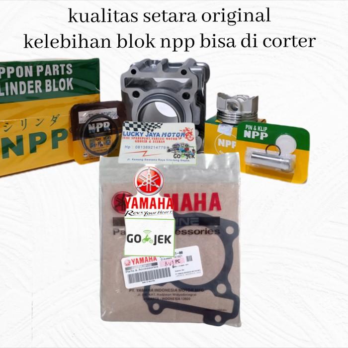 Blok Seher Piston Set Mio J Soul Gt 115 Fino F1 115 Kualitas Original