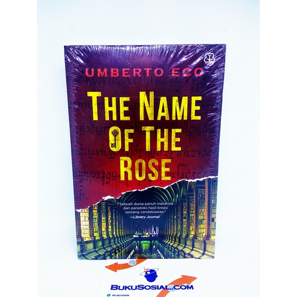 Dijual THE NAME OF THE ROSE  UMBERTO ECO Diskon