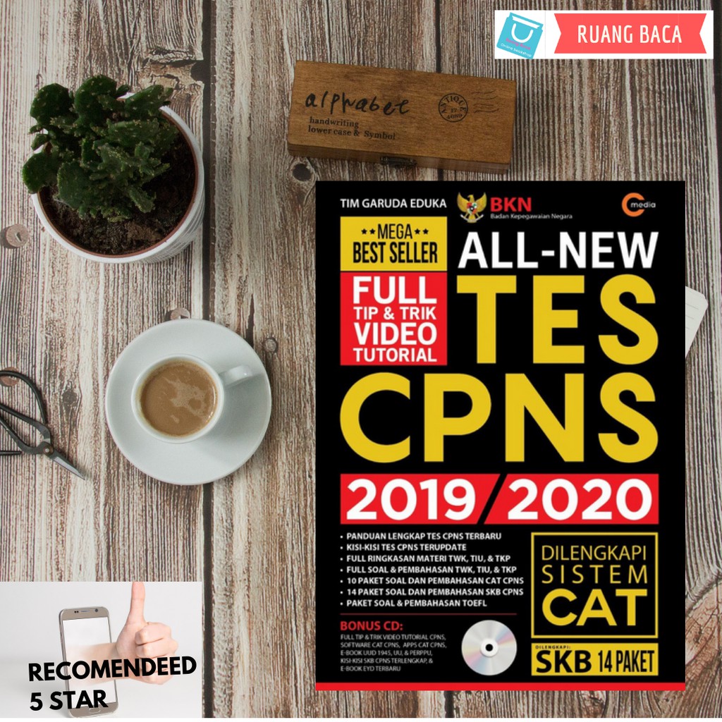 Buku WAJIB  ALL NEW TES CPNS 2019/2020 TERLARIS