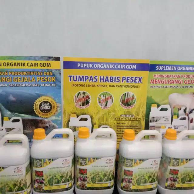 Pupuk organik GDM 2liter distributor GDM