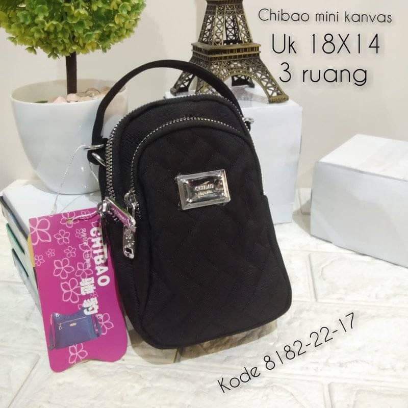 Tas selempang wanita Tas Wanita Tas Chibao 8182-22-21 bahan kanvas. Chibao Best Seller Chibao Mini Tas Chibao Mini Terbaru Bisa bayar ditempat.!!!!