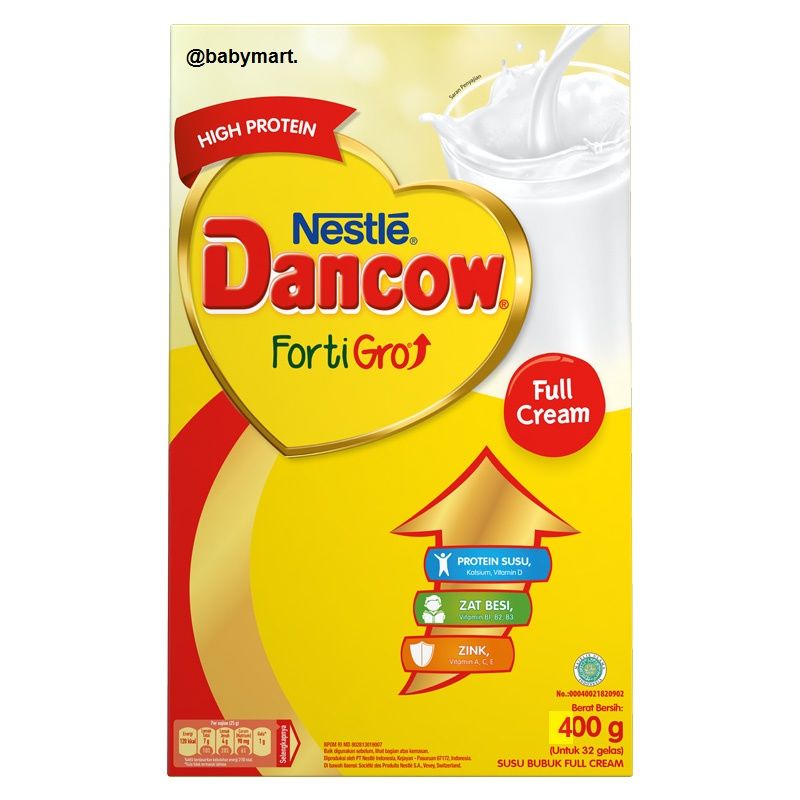 Dancow Fortigro Full Cream 400gr