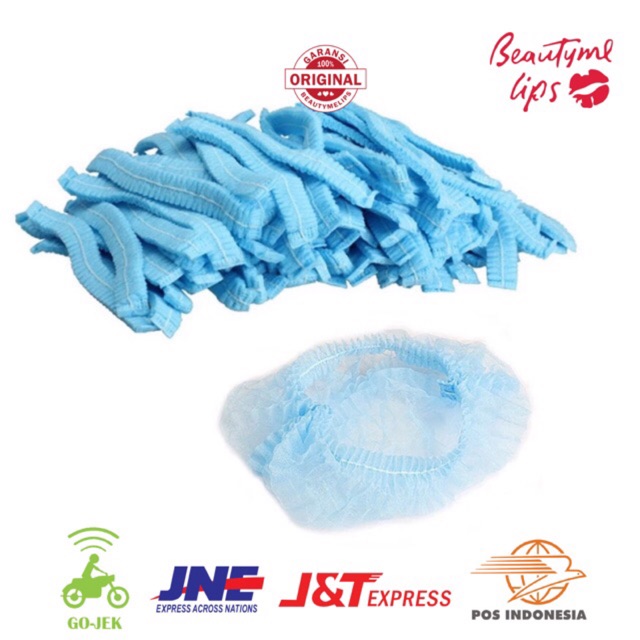 SHOWER CAP medis / penutup kepala / penutup kepala gojek / shower cap ECER (SESUAI FOTO)