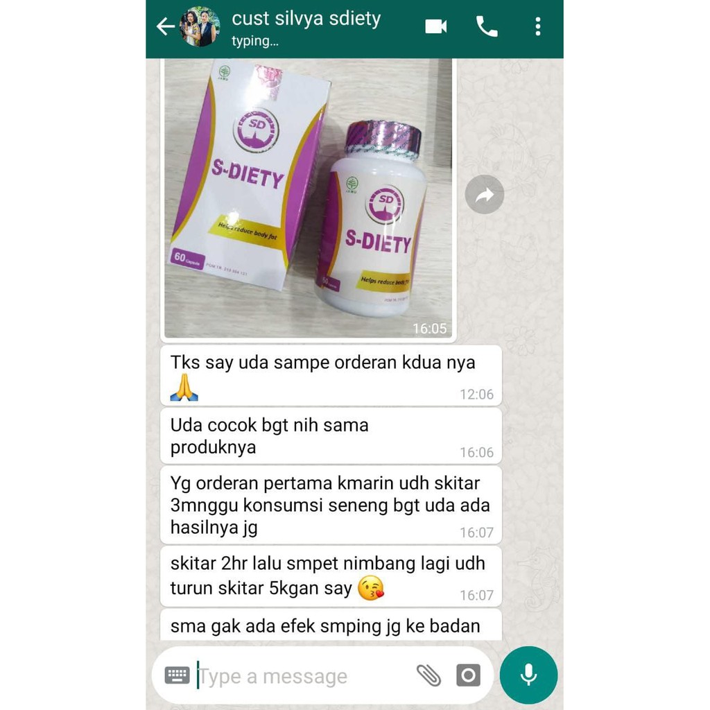 S-Diety - Obat Pelangsing Diet Herbal Penurun Berat Badan-1