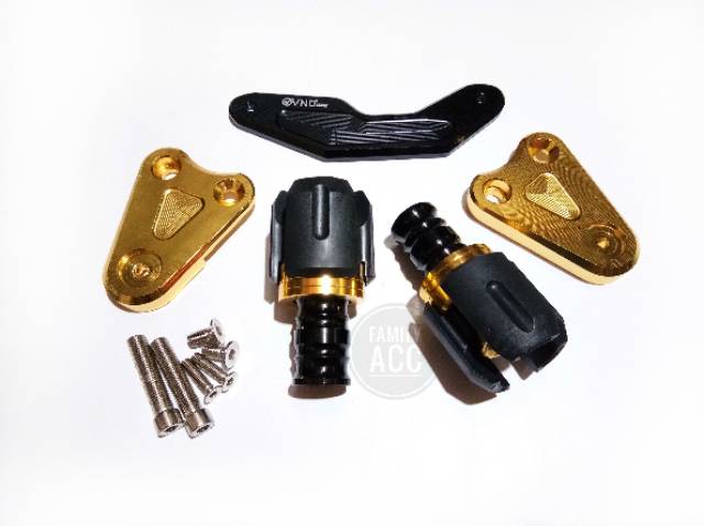 Slider Knalpot Nmax - Aerox Lexi Jalu Knalpot Yamaha Nmax Aerox Lexi Jalu Pelindung Knalpot Nmax Set