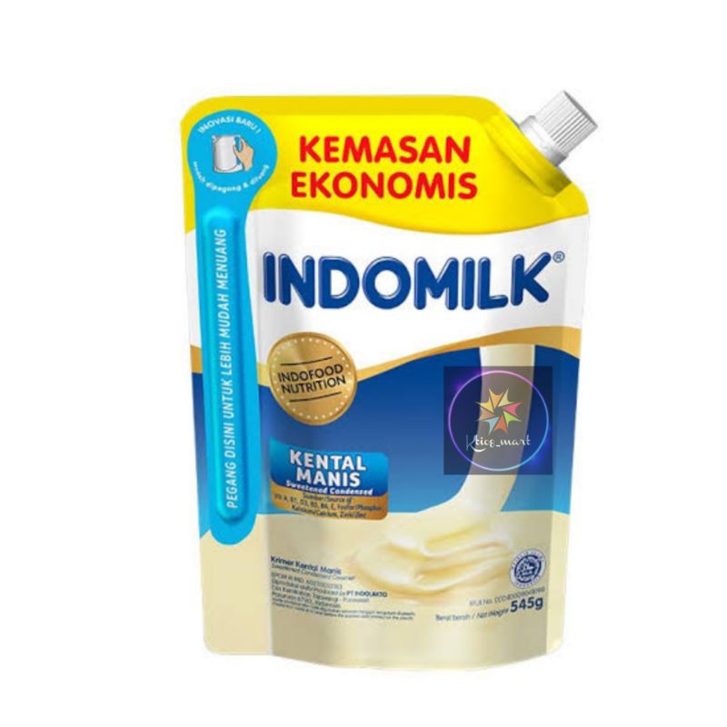 

Indomilk Kental Manis Putih Pouch 545gr/susu kental manis/milk