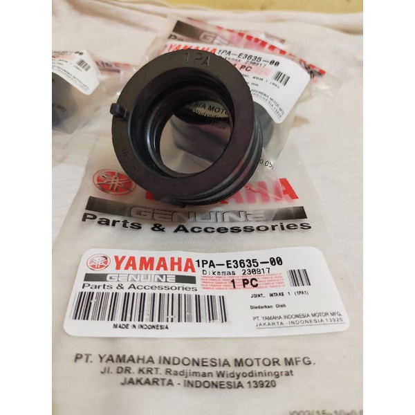 Karet Sambungan Manipol ORI Yamaha New Vixion NVA NVL MX King Joint Intake