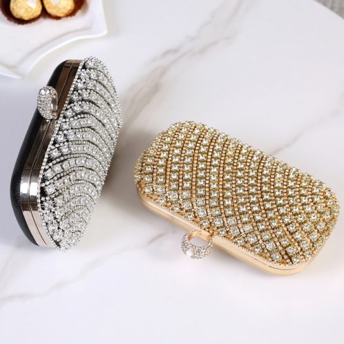 GI 12001 RISCE TAS CLUTCH ELEGANT MEWAH PESTA IMPORT WANITA CEWEK PEREMPUAN JAKARTA BATAM BLING BLING JT