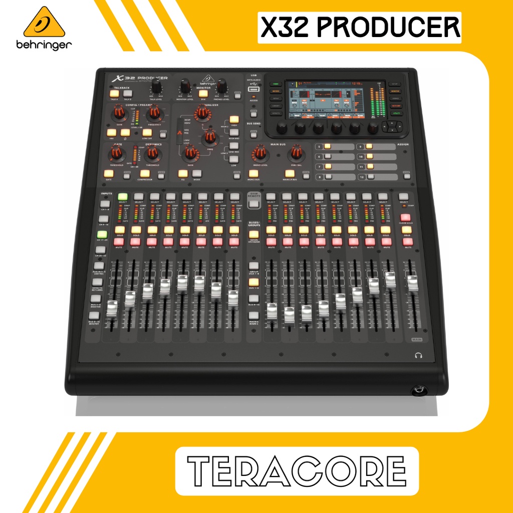 Behringer X32 Producer Digital Mixer 40-Input 25-Bus 32 Channel