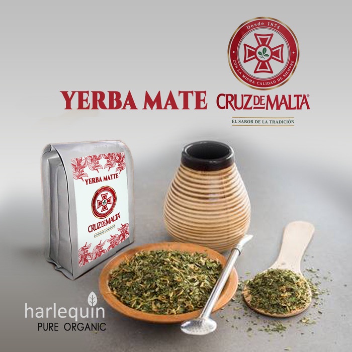 

(BISA COD) Yerba Mate Cruz de Malta 100 Gram Teh Yerba Mate
