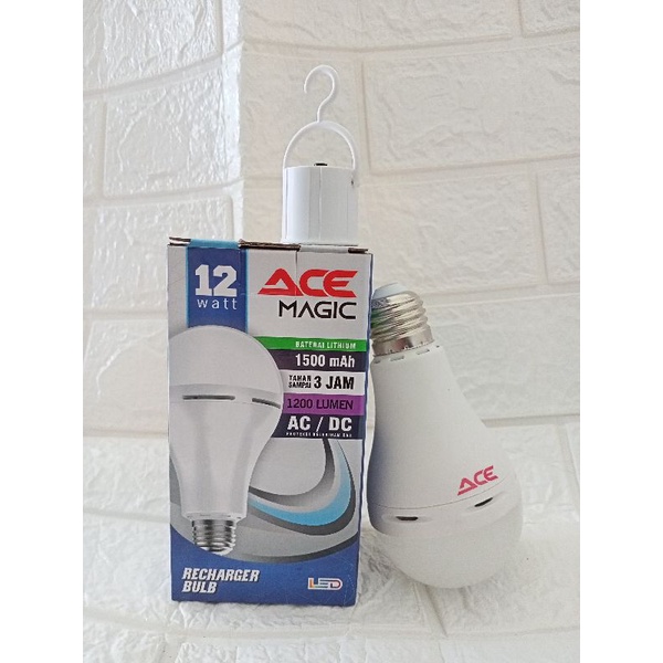 Lampu Magic Led ACE 12 / 18 / 23 / 27 Watt / Lampu Emergency