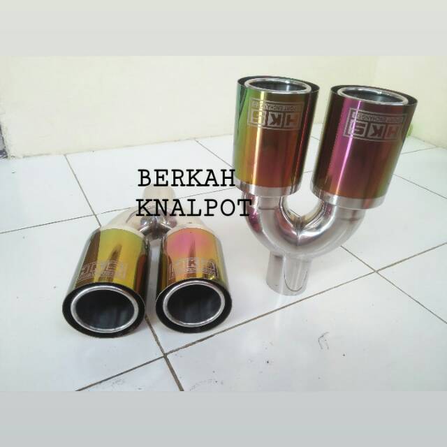KNALPOT HKS SUOS PICK UP SS ELF L300 PANTER CANTER KNALPOT CABANG HKS SUOS