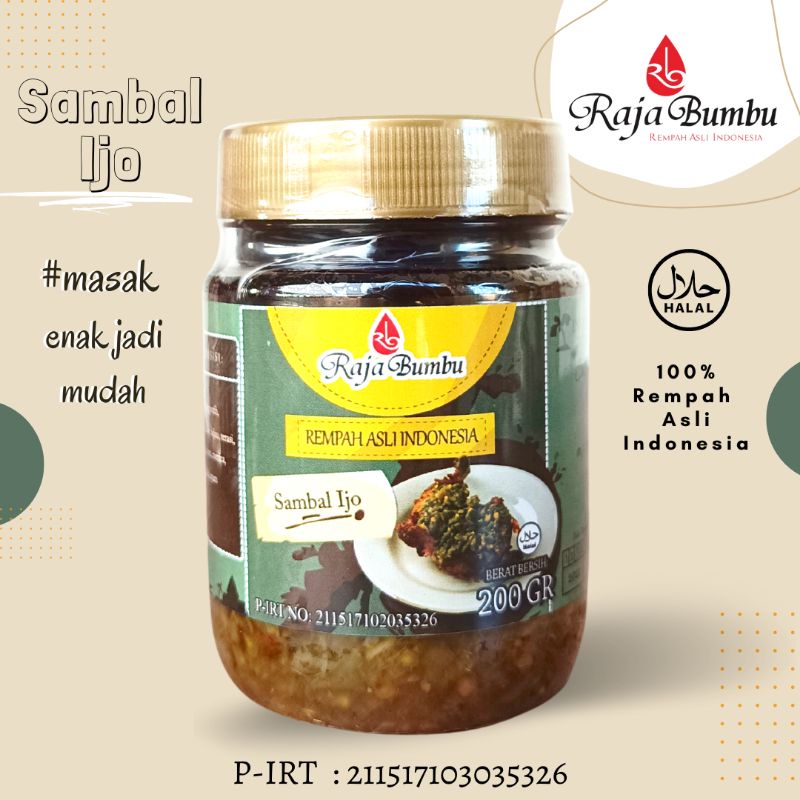 

Sambal Ijo Raja Bumbu Bali