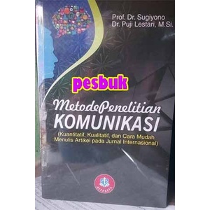 

DISKON SPESIAL BUKU METODE PENELITIAN KOMUNIKASI - DR. PUJI LESTARI TERMURAH