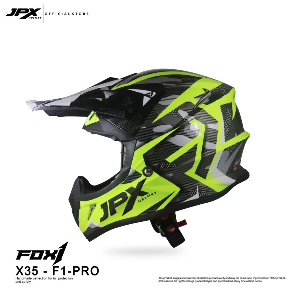 Special Promo Helm Cross Full Face JPX FOX1 - X35 F1-PRO