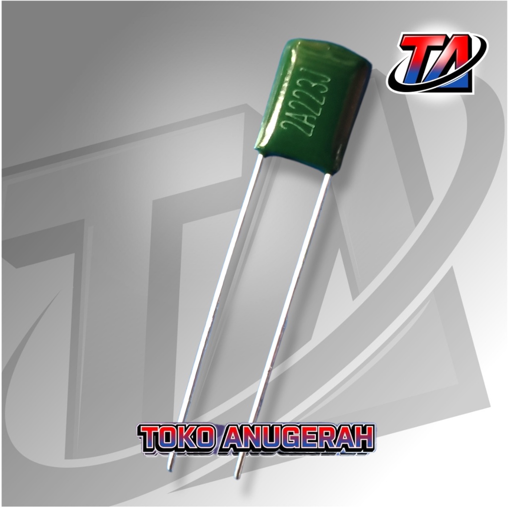 kapasitor polyester 223J 100V CL11 2A223J / 2A223J