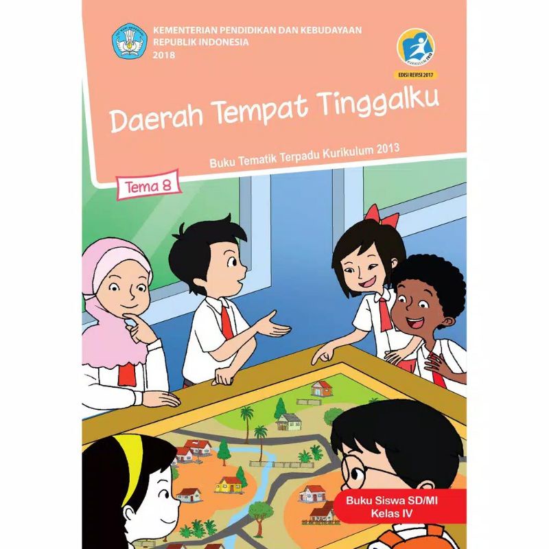 PAKET BUKU TEMATIK KELAS 4 SD TEMA 6 7 8 9 KURIKULUM 2013 REVISI KEMENDIKBUD