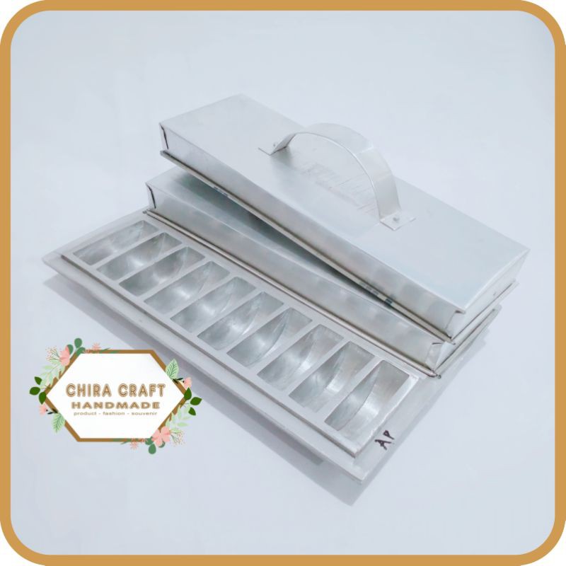 Chiracraft Lyg Loyang Kue Pancong Bisa Untuk Pukis/Bandros Kwalitas Premium Tebal Cetakan Kue Pancon