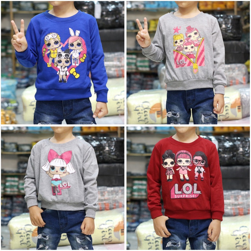  HOT SALE BAJU  ANAK  MURAH  SWEATER HANGAT ANAK  CEWE 