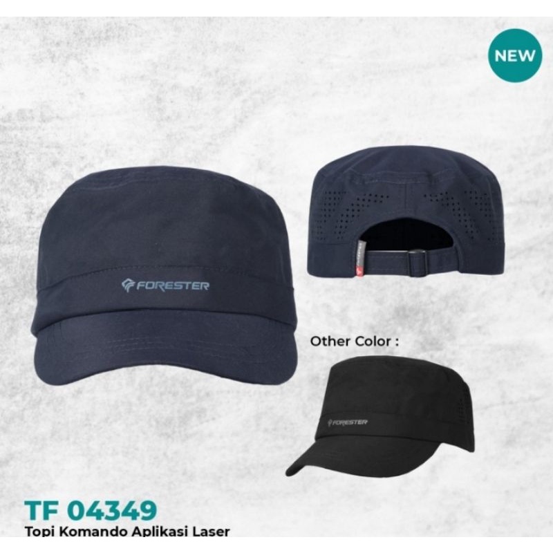 Topi Komando Topi Militer Topi Polos Pria Wanita Cewek Cowok Aplikasi Laser Forester Tf 04349 Original Thomgear Paiton Probolinggo