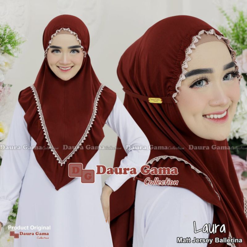 DAURA GAMA || JILBAB LAURA