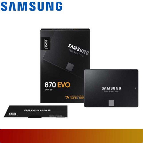 SAMSUNG SSD 870 EVO 500GB / 2.5" SATA / 870 EVO SSD