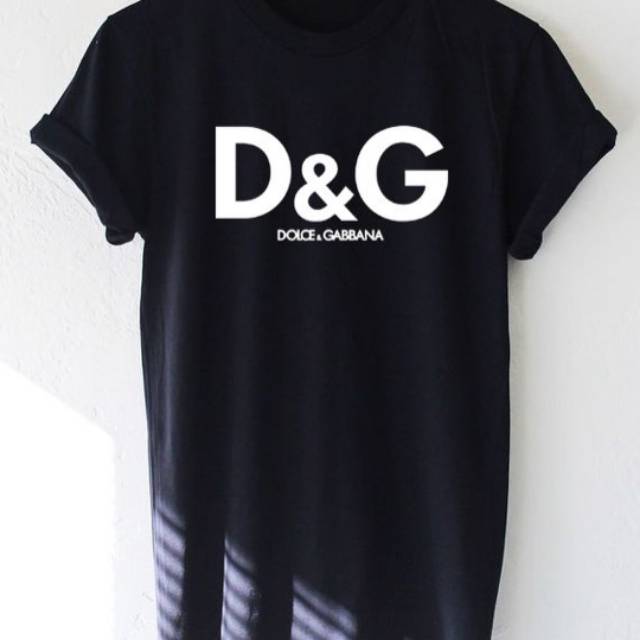 kaos murah kaos D and G Dilce Gabbana