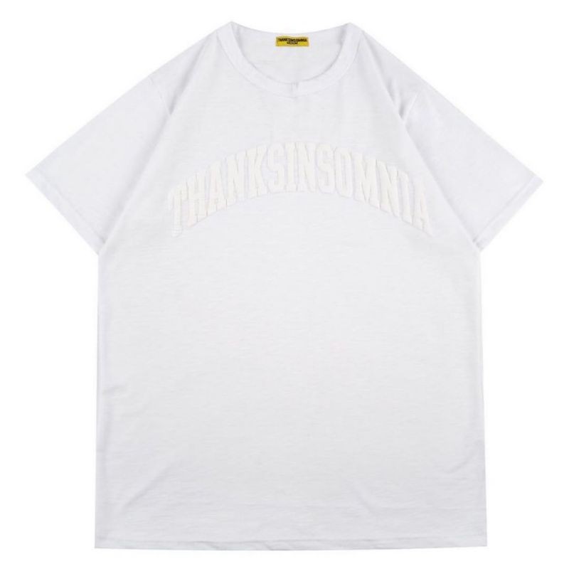 THANKSINSOMNIA T-Shirt Gruska Full White UNISEX