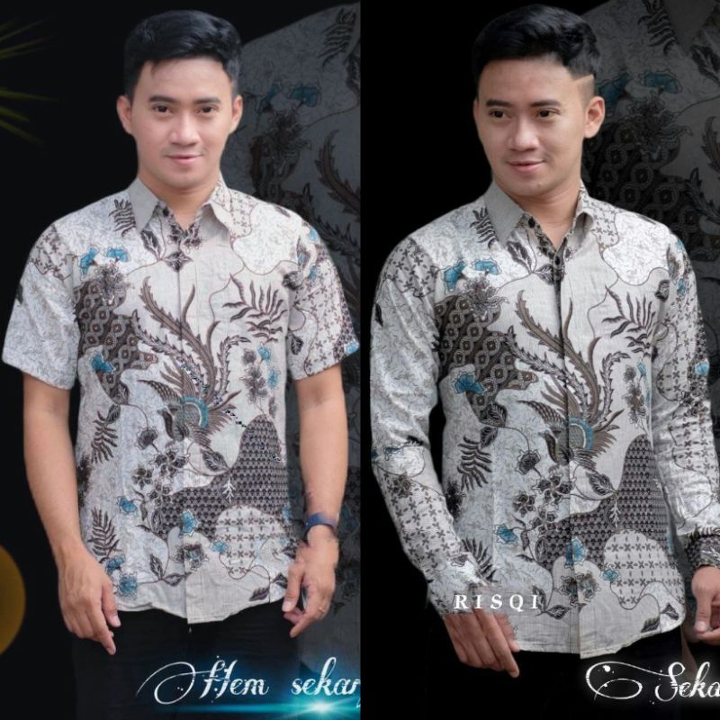 Kemeja Batik Pria Dewasa / Kemeja Eksklusif / Batik Pekalongan