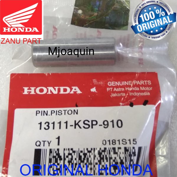 Pin Piston Megapro New Ahm 13111Ksp910 ori