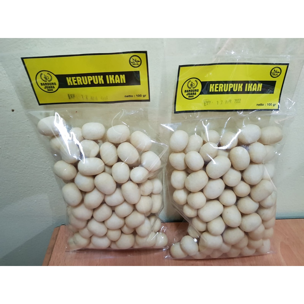 

Kerupuk Ikan 100 Gram