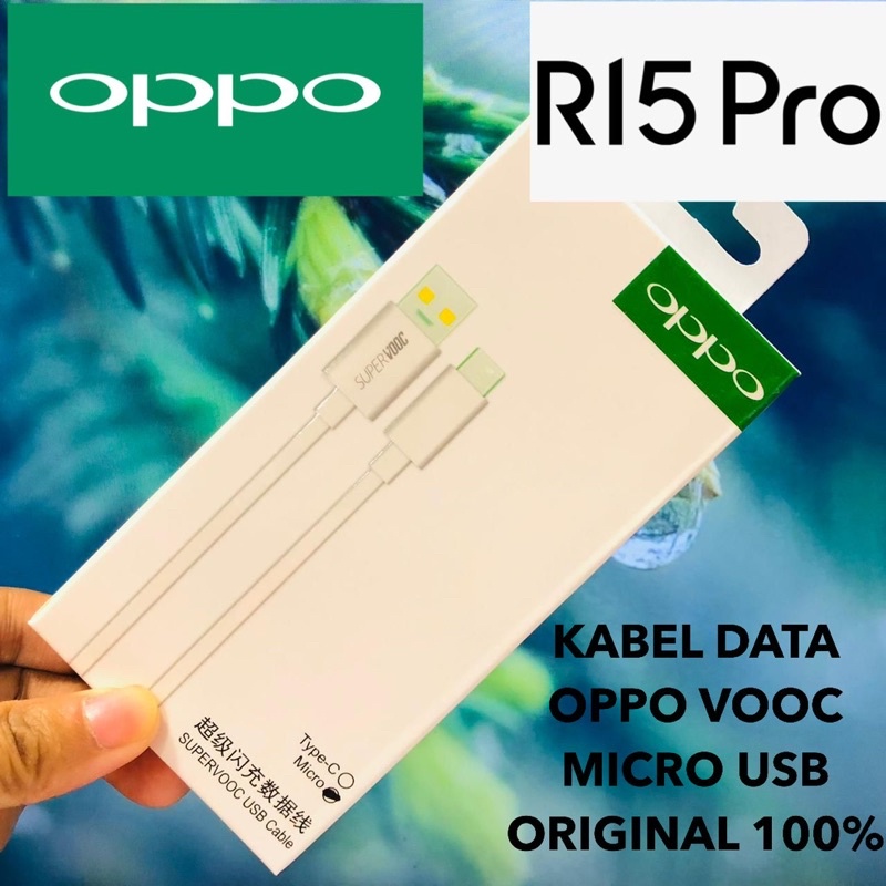 Kabel data oppo ori r15pro 65w micro for android smartphone Promo Sen