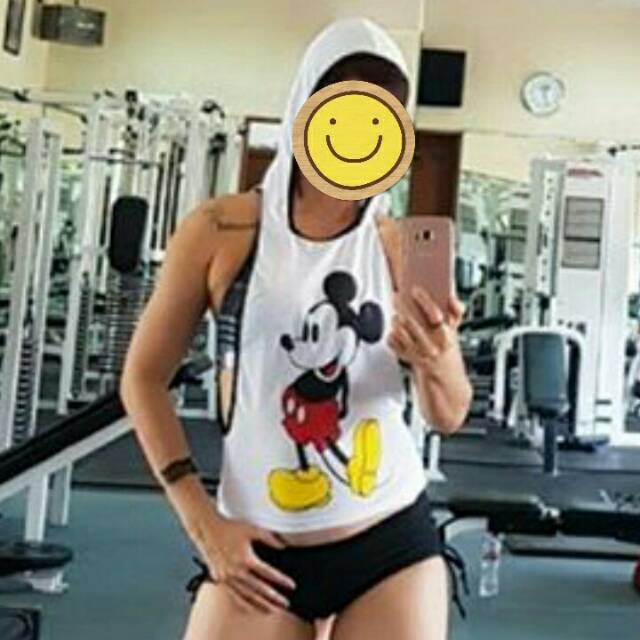 Baju Senam / Zumba Body Image (Red)