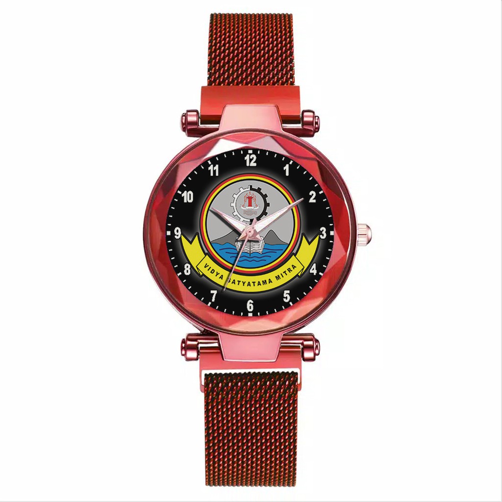 Jam Tangan Wanita Custom - VIDYA SATYA TAMA MITRA Free Box &amp; Batre Cadangan