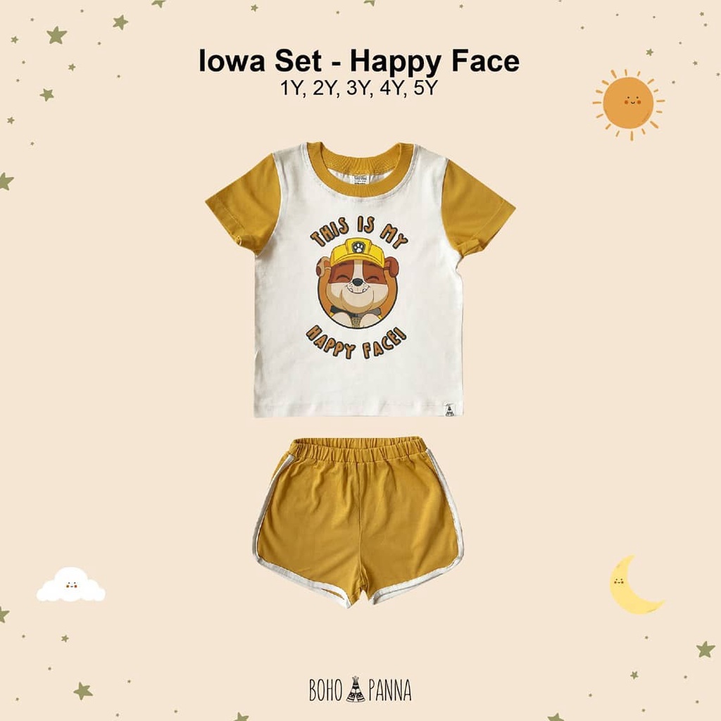 BOHOPANNA IOWA SET / SETELAN BAYI