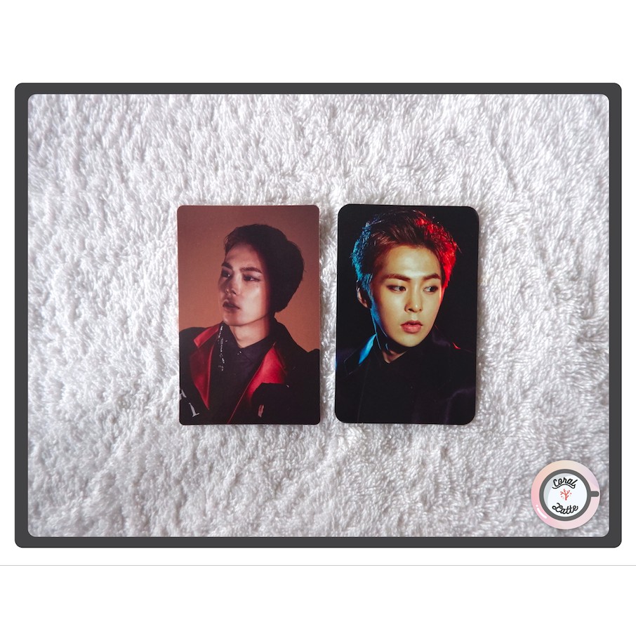 Xiumin Minseok Paper Toy, Exordium Lightstick - EXO Photocard PC