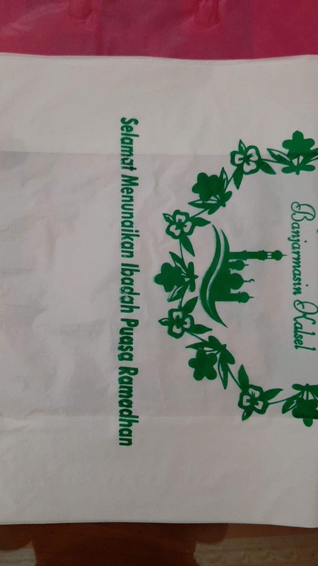 Sablon Plastik Ukuran 28x50 Tebal 0,3 Isi 50 Pcs Free Desain