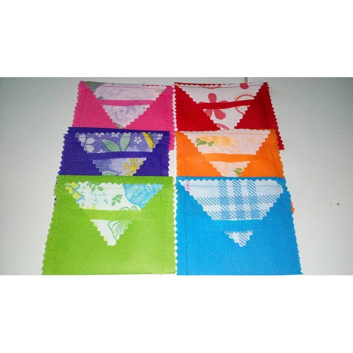 

Amplop/Angpau Lebaran bahan kain isi 20pcs