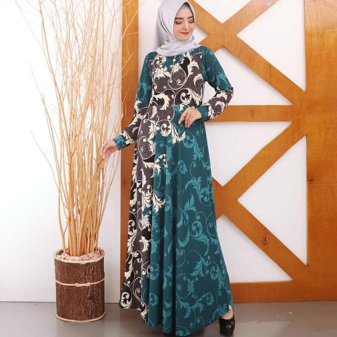 BARANG BARU BAJU GAMIS WANITA TERBARU GAMIS BUSUI GAMIS MISSBEE SLETING DEPAN 9893 - 2019